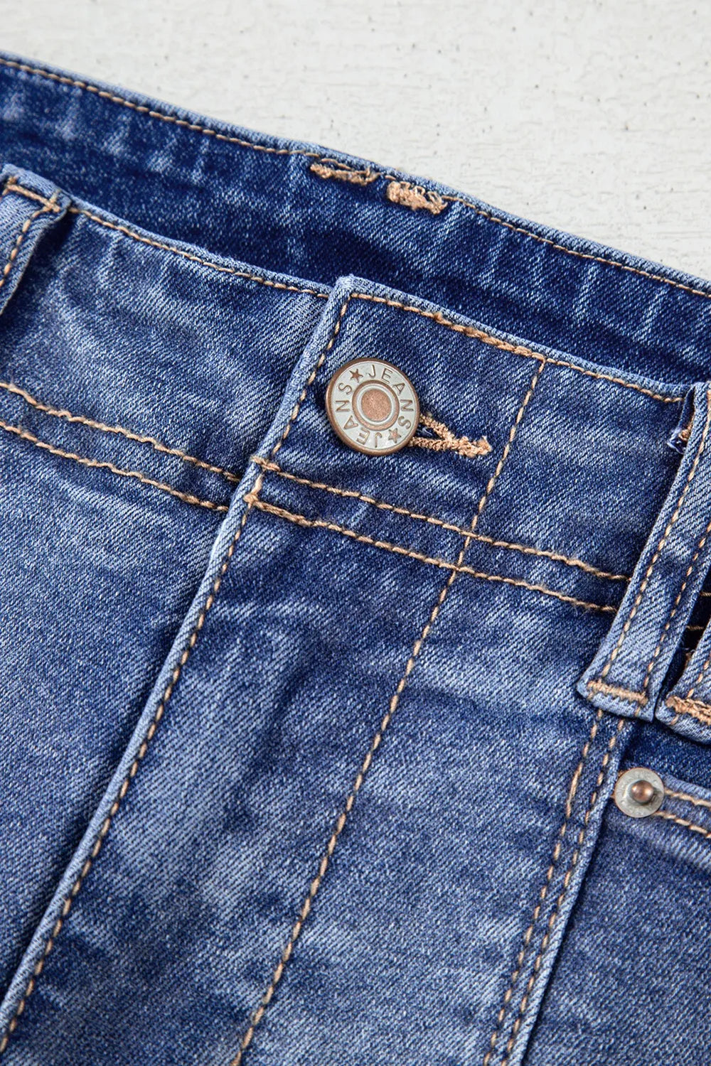 High-Waisted Wide-Leg Vintage Wash Jeans - Velora Luxury Fashion