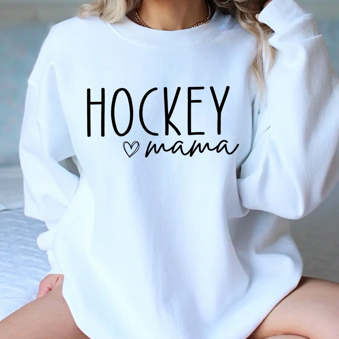 Hockey Mama Crewneck Sweatshirt – Rustic Girls - Velora Luxury Fashion