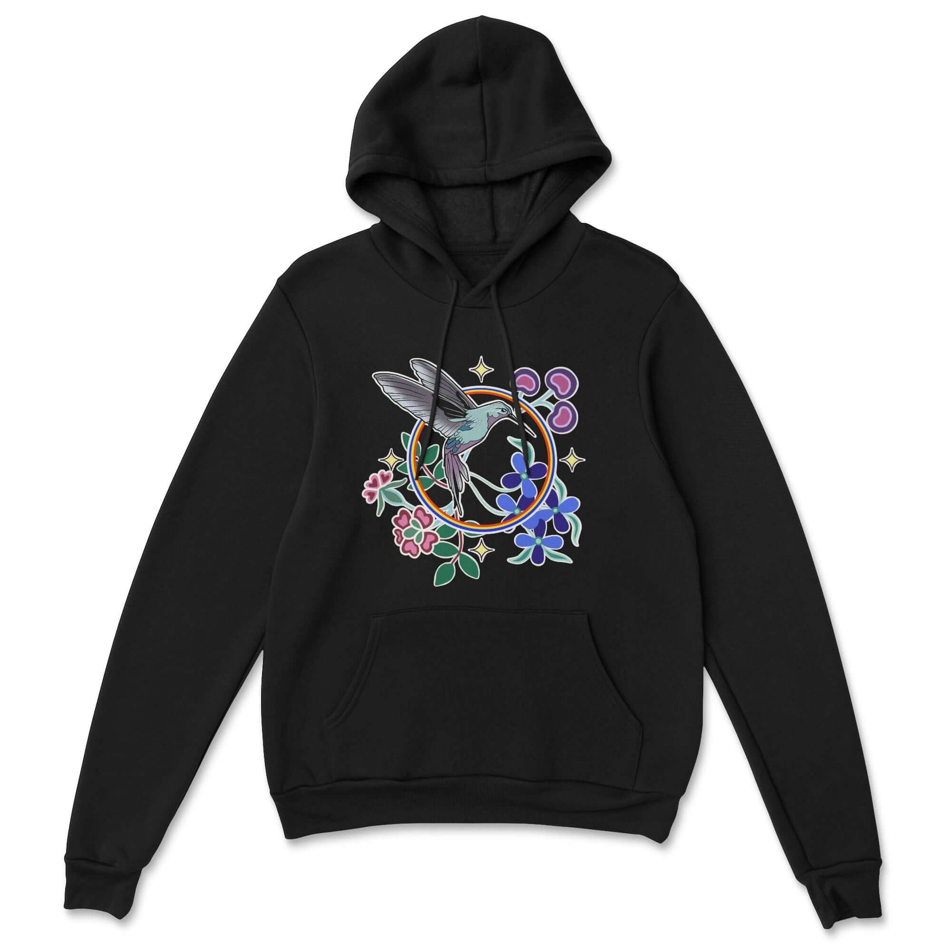 Hummingbird Joy Hoodie - Velora Luxury Fashion