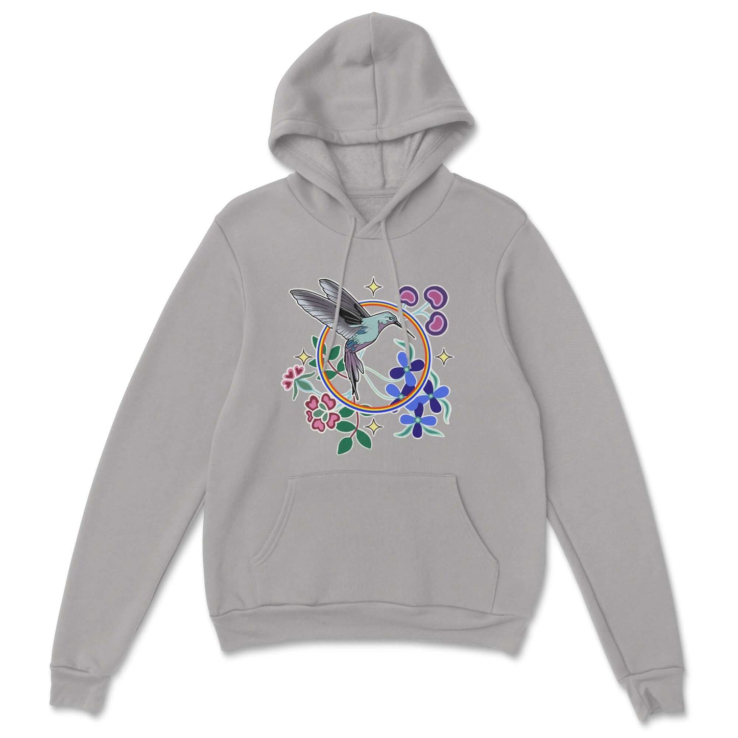 Hummingbird Joy Hoodie - Velora Luxury Fashion