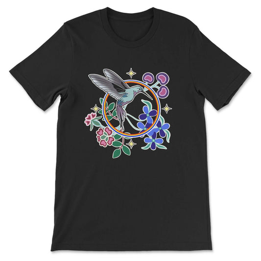 Hummingbird Joy Tee - Velora Luxury Fashion