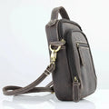 Hunter Leather Bag with Top Handle - Velora Luxury Fashion