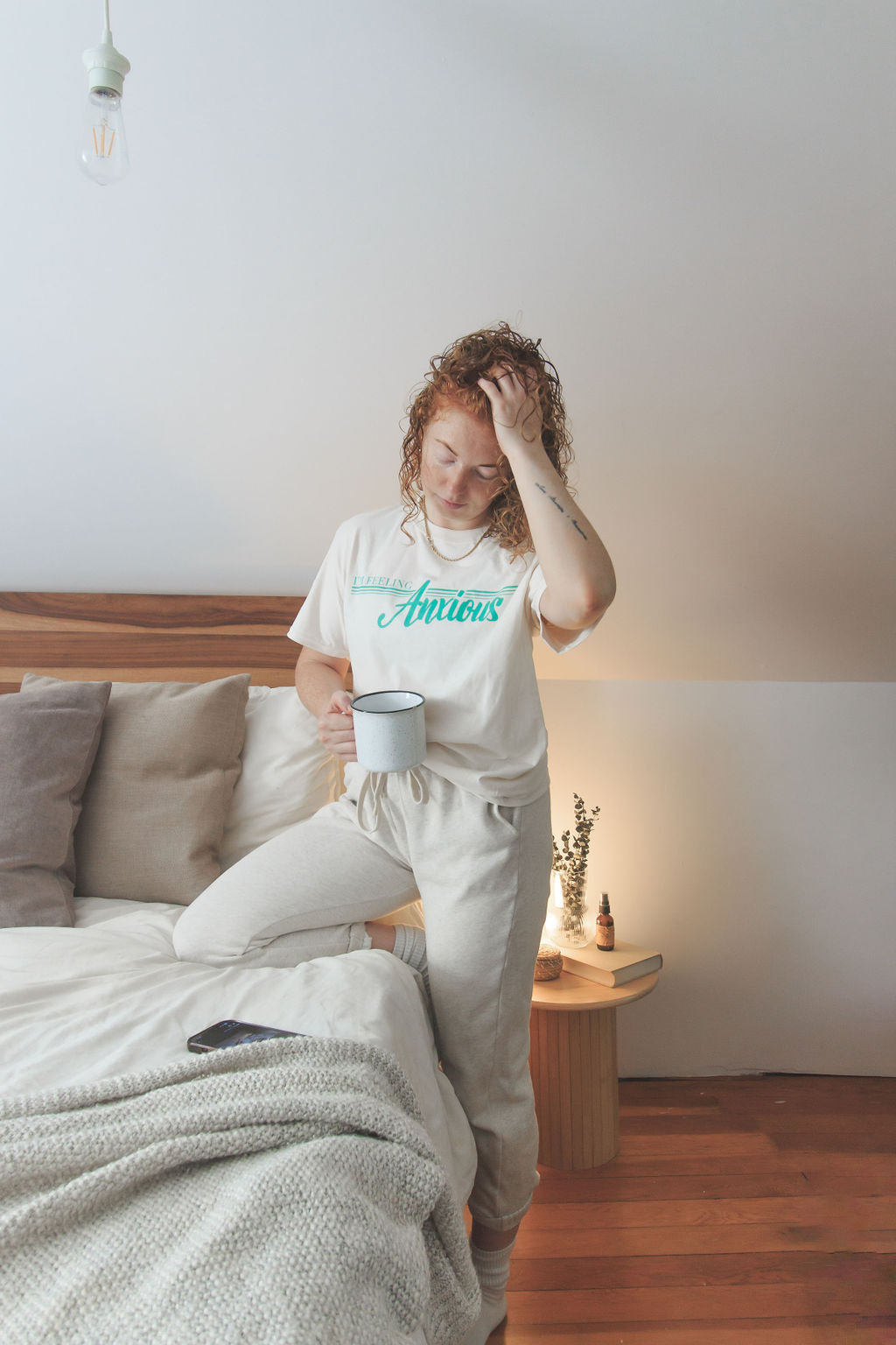 I'm Feeling Anxious T-Shirt - Velora Luxury Fashion