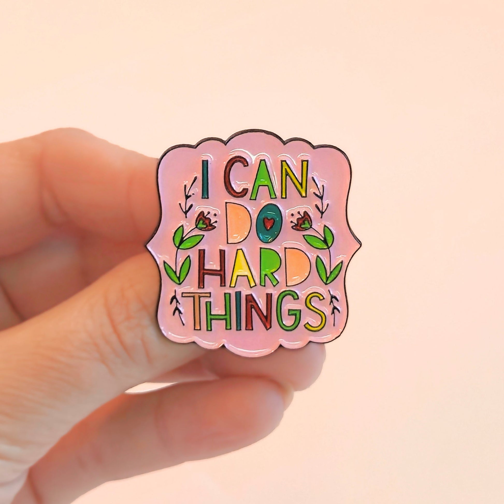 I Can Do Hard Things | Collectible Pin - Velora