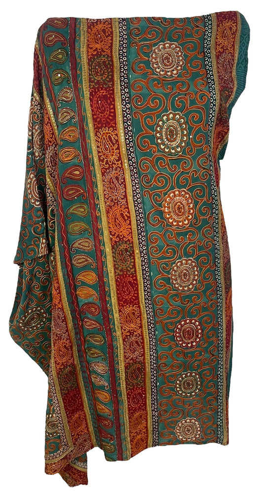 PRC6937 Avatar Pure Silk One Shoulder Dress - Velora