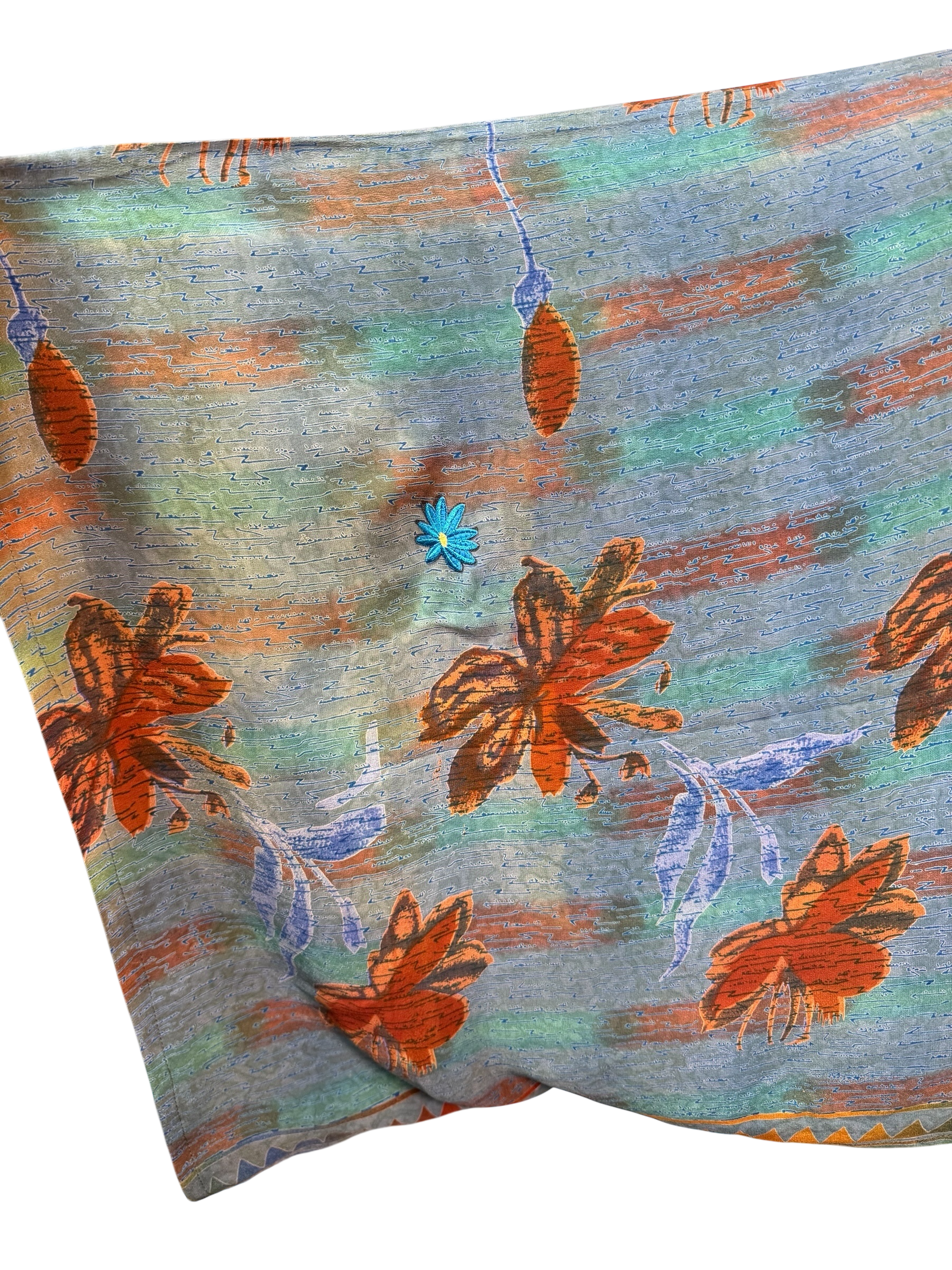 PRC7311 Avatar Pure Silk Kimono-Sleeved Top - Velora