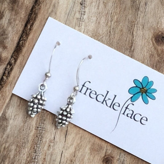 Pinecone Earrings – Nature-Inspired Hypoallergenic Dangle Earrings - Velora
