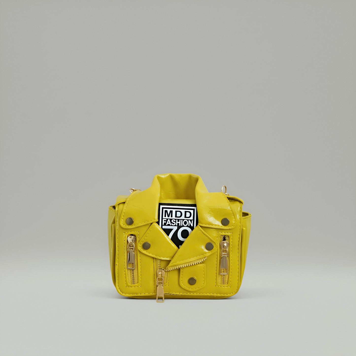 NOVA Mini Leather Crossbody Bag with Chain Strap rottaofficial