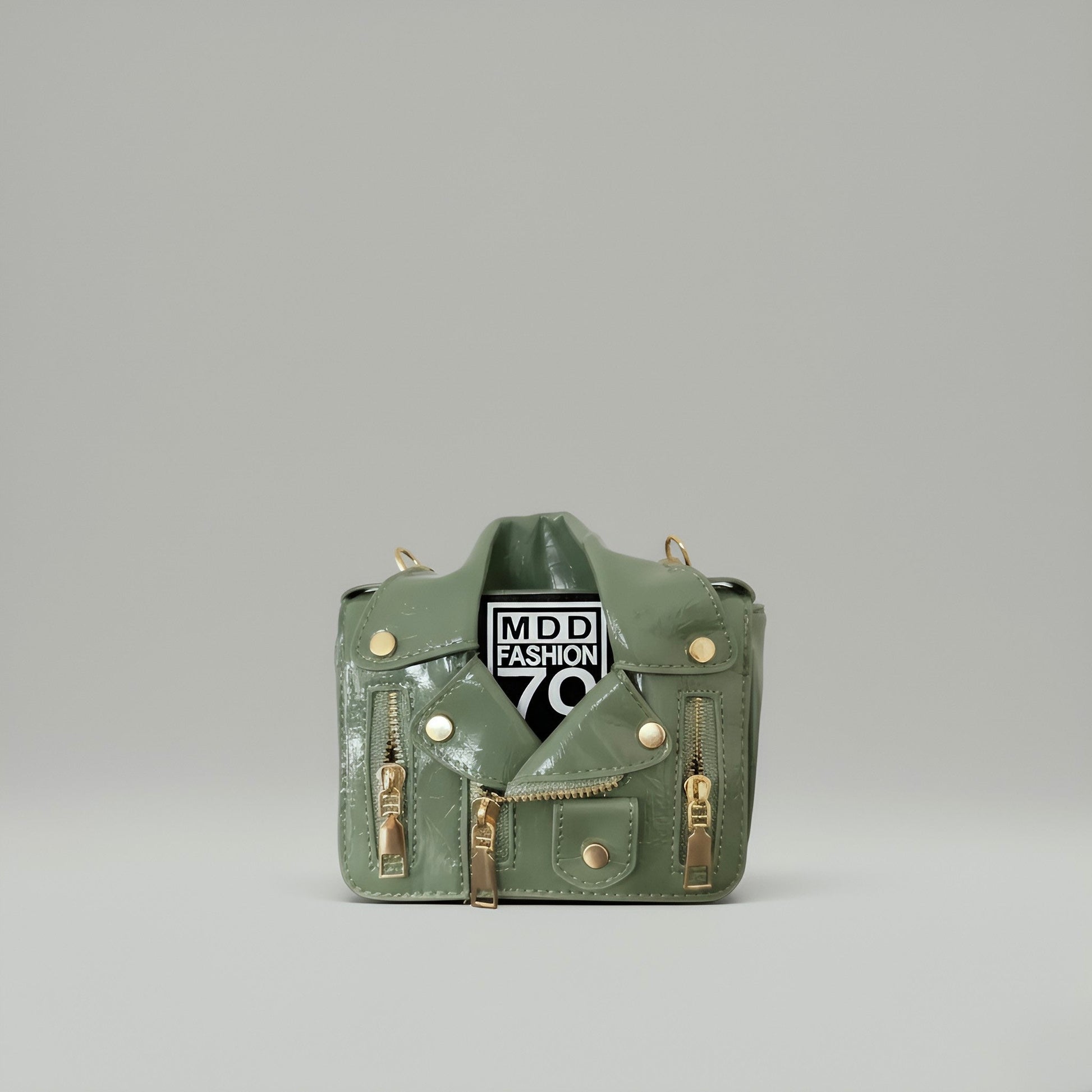 NOVA Mini Leather Crossbody Bag with Chain Strap rottaofficial