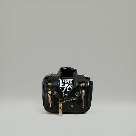 NOVA Mini Leather Crossbody Bag with Chain Strap rottaofficial