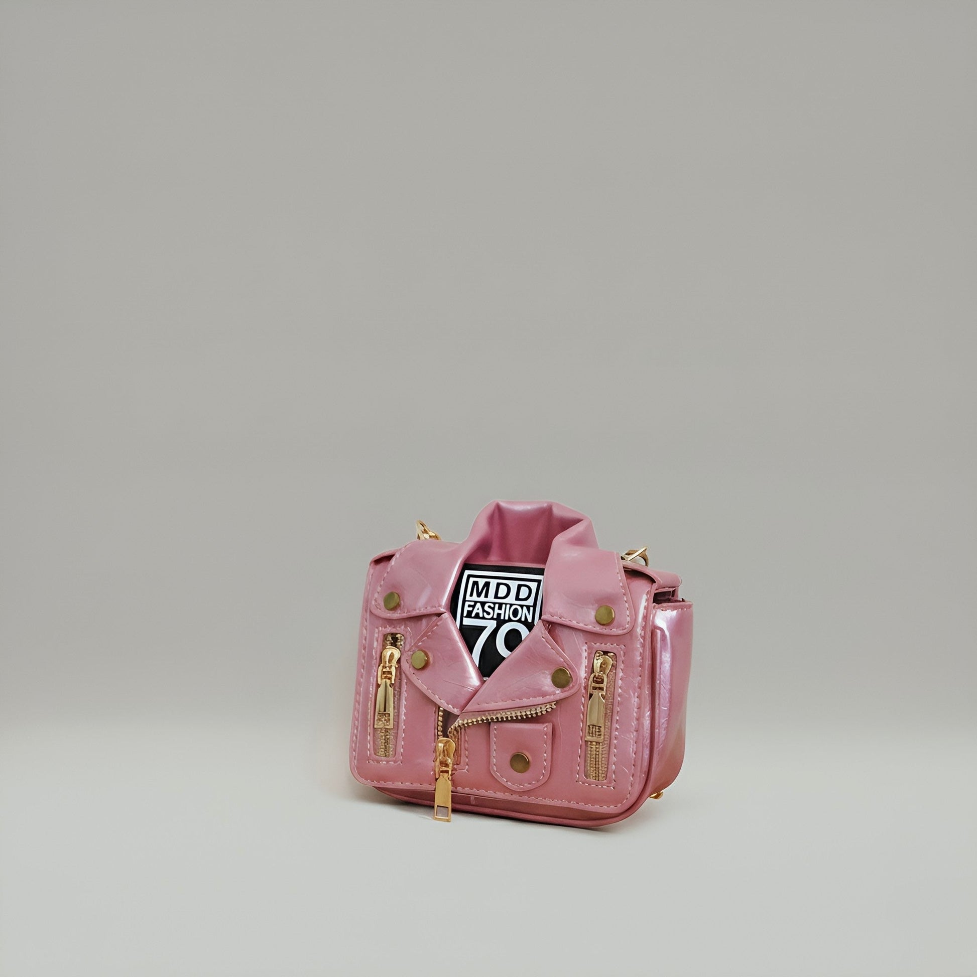 NOVA Mini Leather Crossbody Bag with Chain Strap - Velora