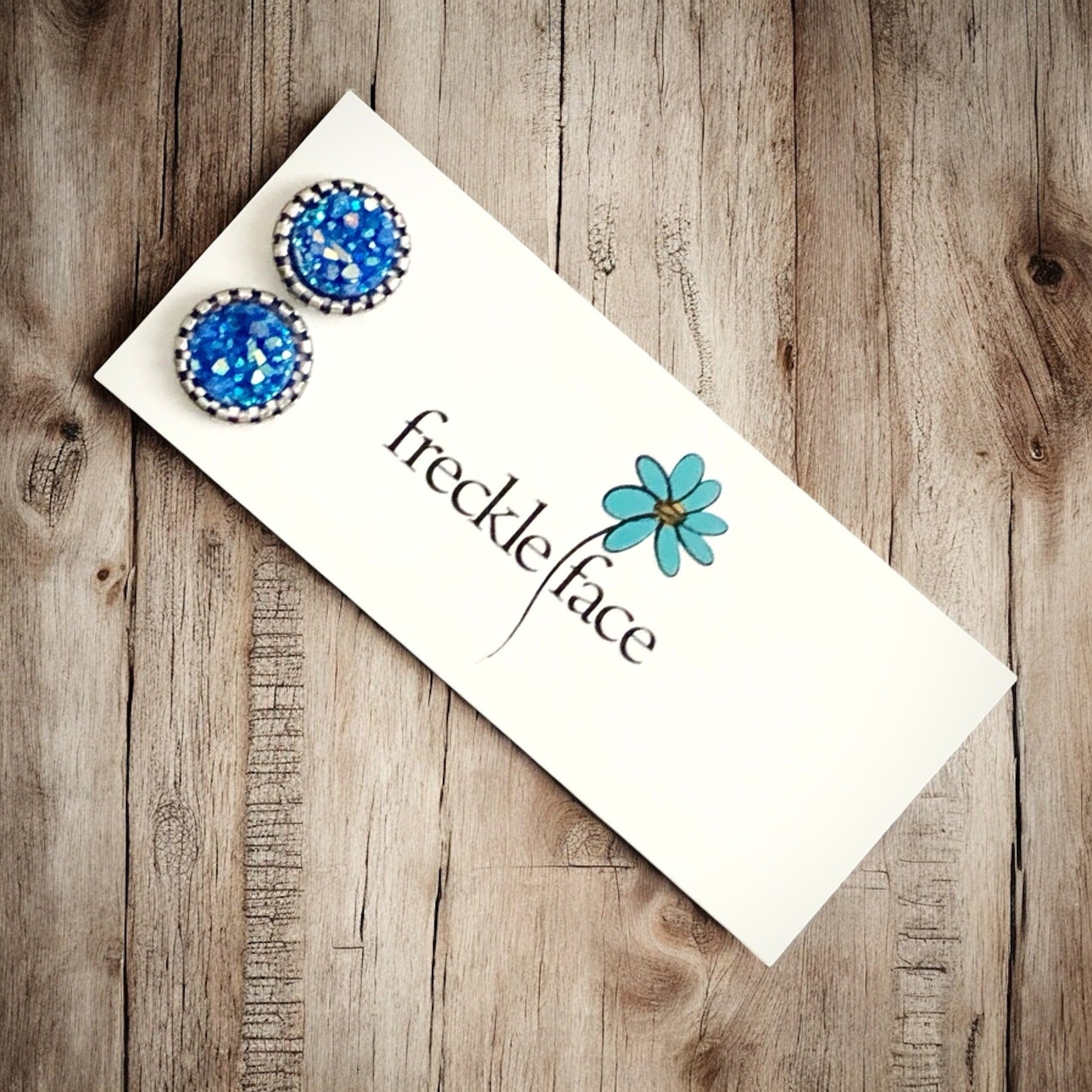 Sparkly Spring Studs 10mm - Velora