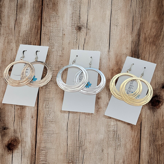 Lightweigh Circle Earrings - Velora