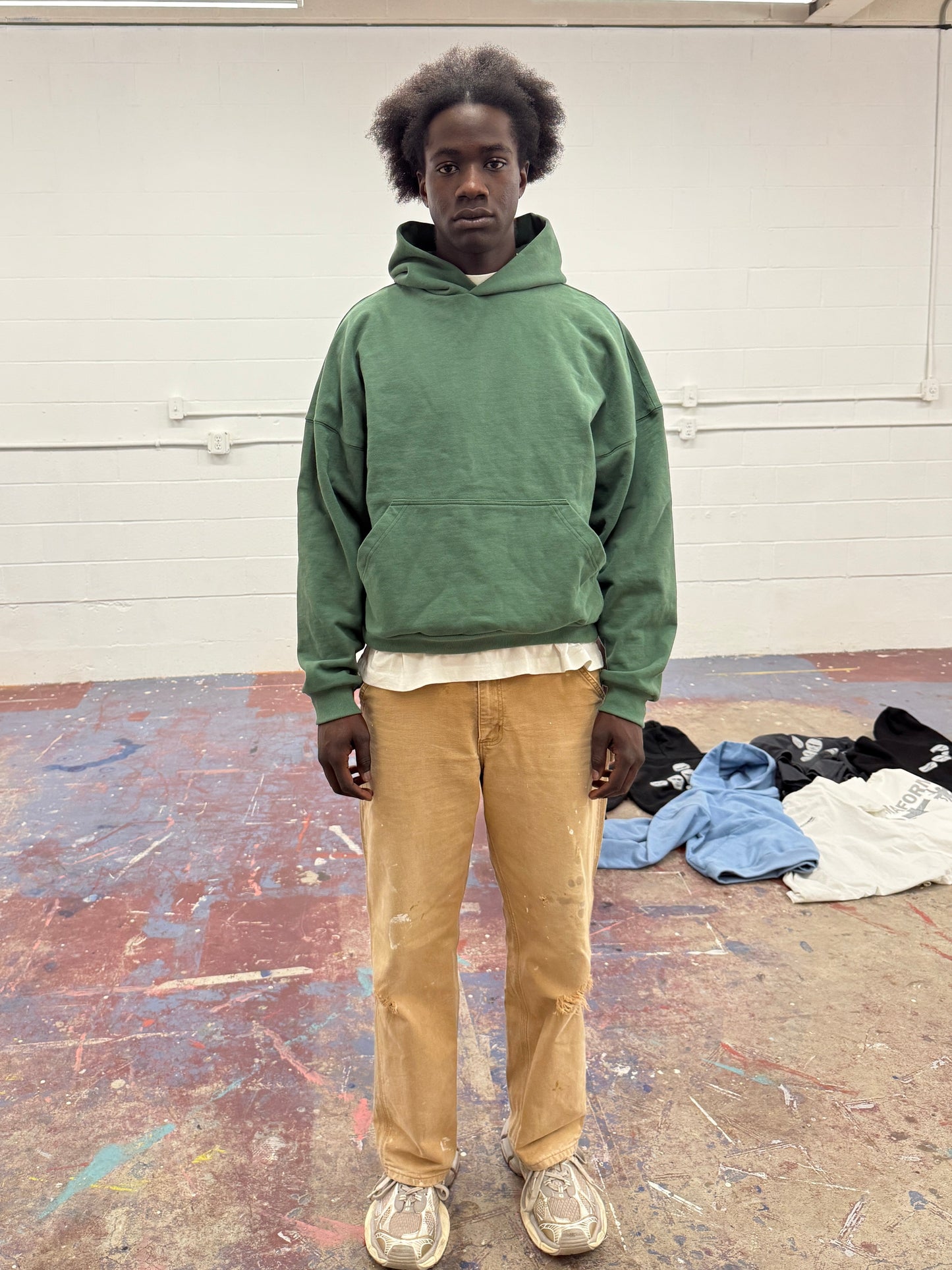 Forest Green Hoodie