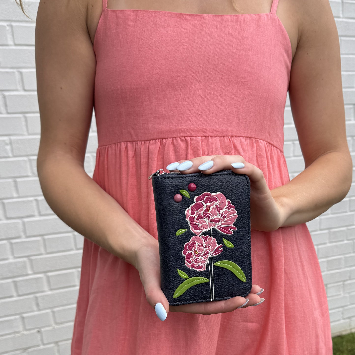 Peony S Zip Around Wallet