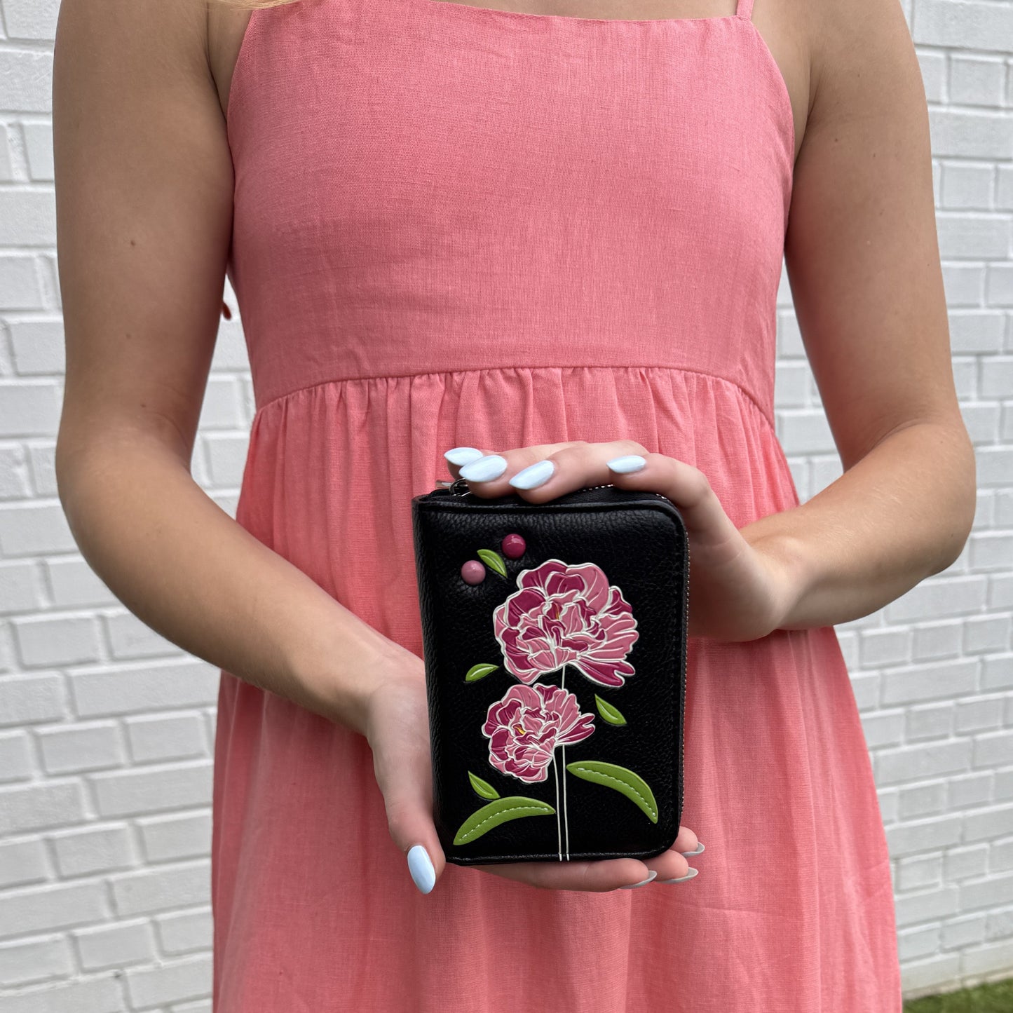 Peony S Zip Around Wallet