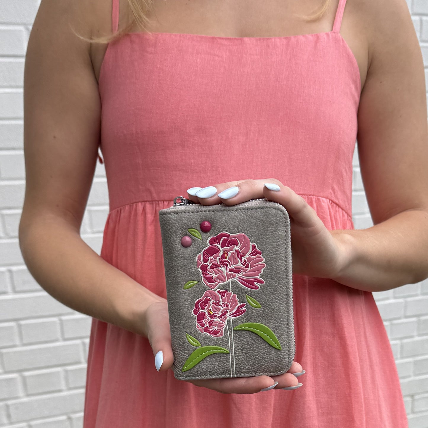 Peony S Zip Around Wallet