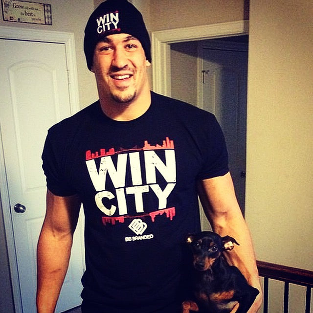 BB WINCITY "SKYLINE" TEE Black - Velora