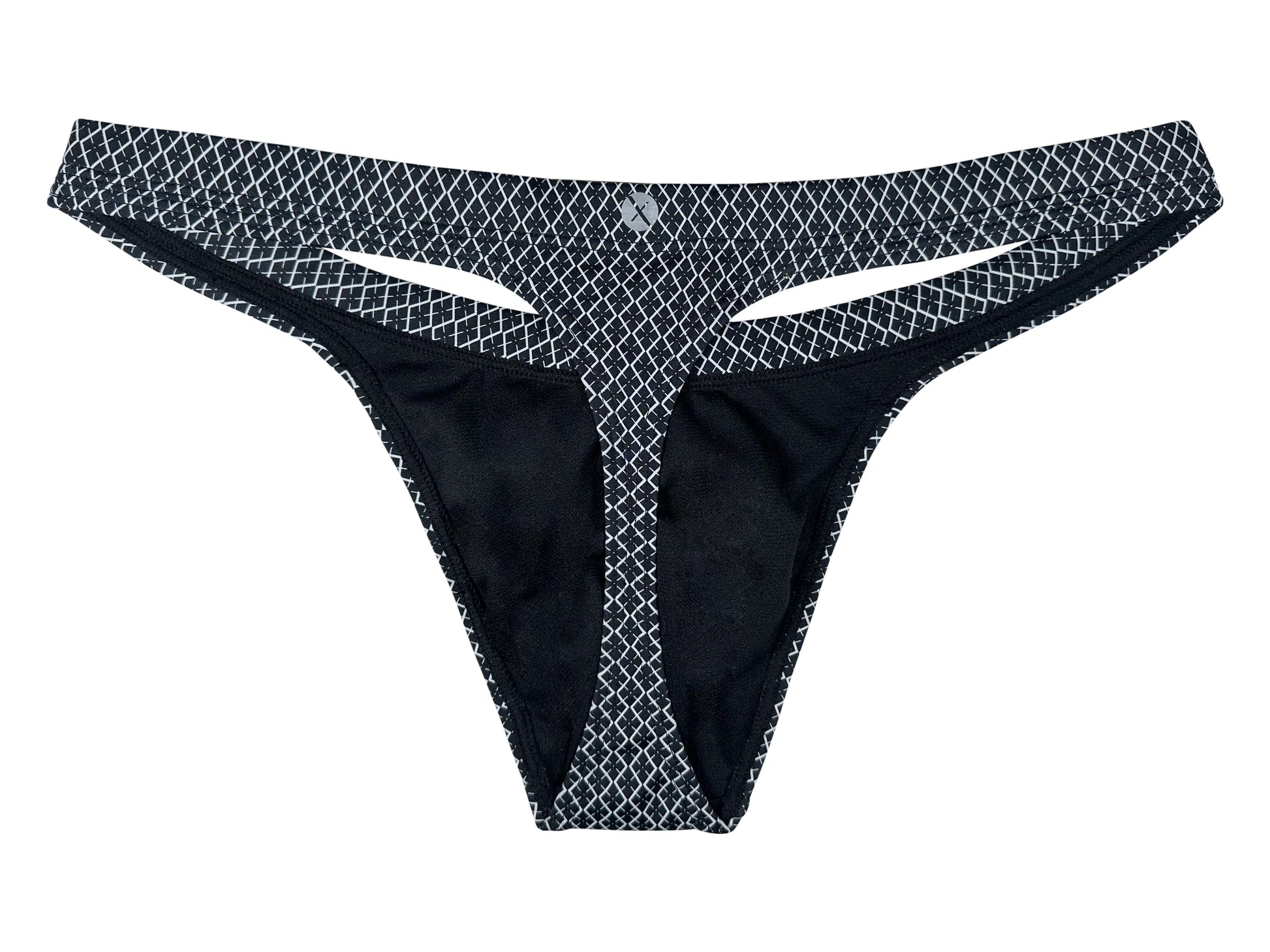 Adonis Swim Thong - Logo Print - Velora Luxury Fashion