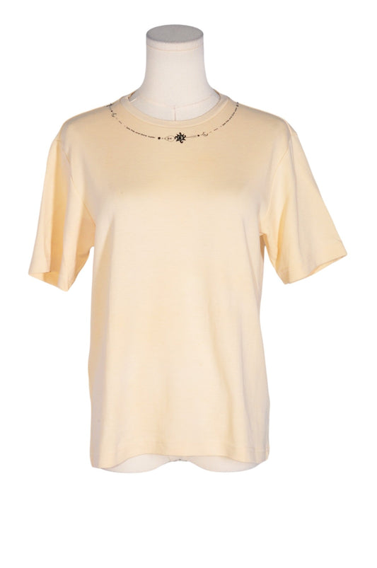 INITIAL Women T-Shirts Regular fit in Yellow - 2 - Velora Luxury Fashion