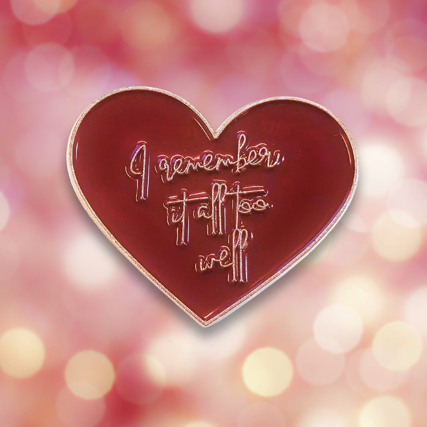 I Remember It All Too Well | Collectible Pin - Velora