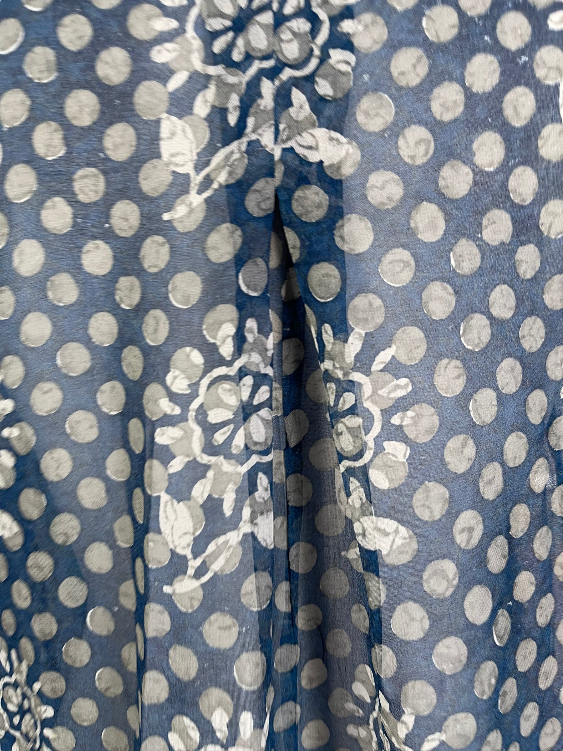 PRG6026 Sheer Avatar Pure Silk Self Pocket Tunic Dress - Velora
