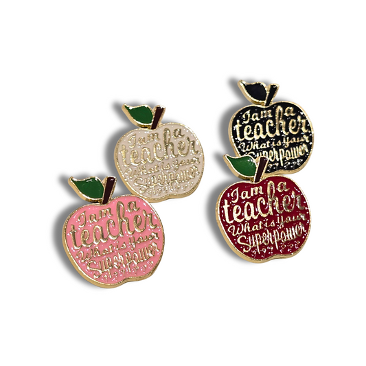 I'm a Teacher, What's Your Superpower? | Collectible Pin - Velora