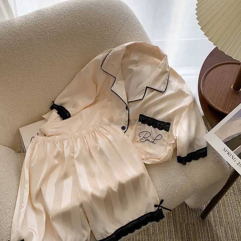 Ice Silk Pajamas For Women In Summer EX-STOCK Canada