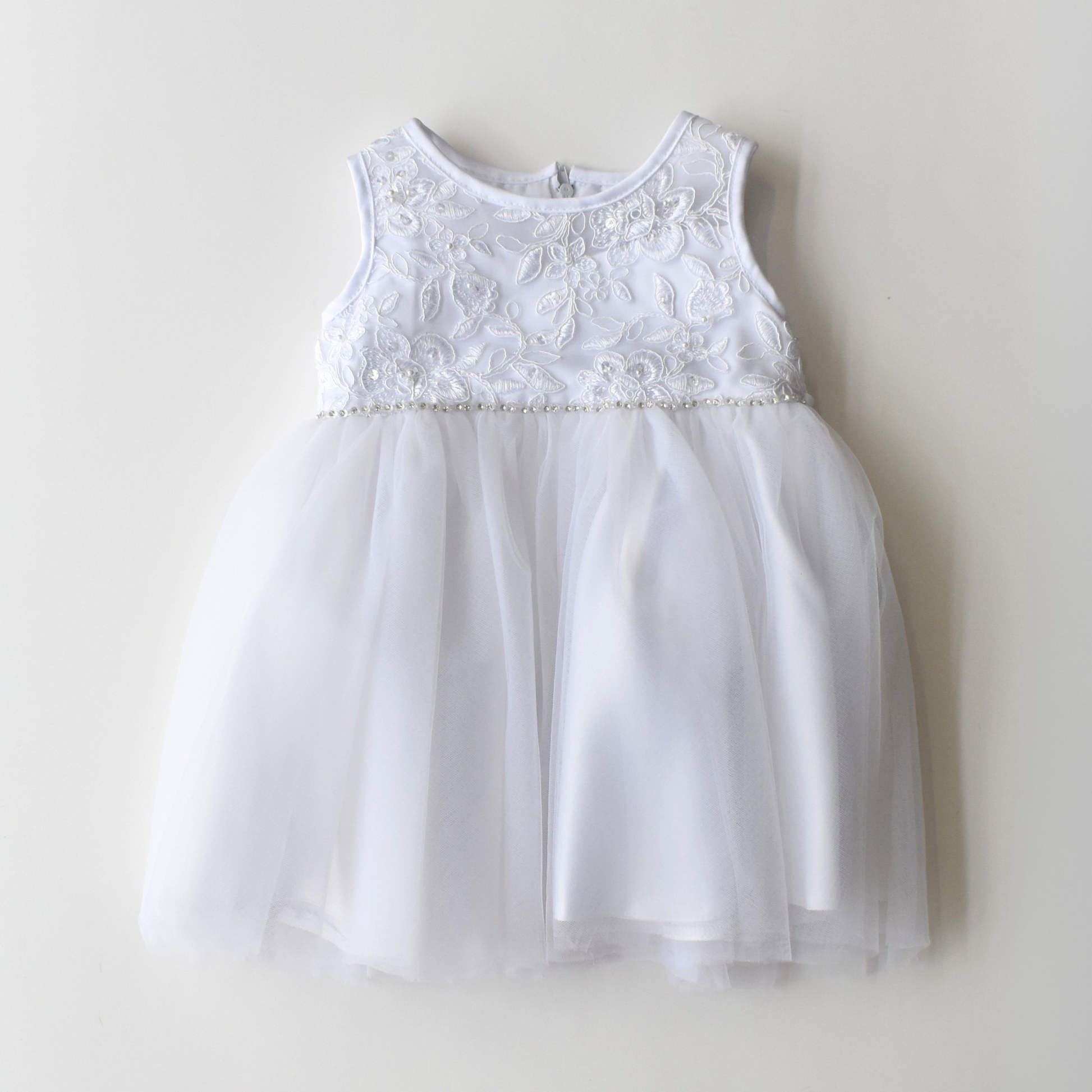 Illusion Lace Baby Formal Dress - Velora Luxury Fashion