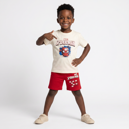 Puzzle Hero Boys Shorts Set