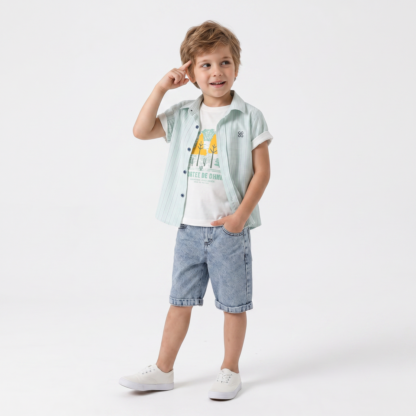Coastal Enzo Denim Set
