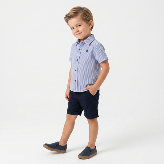 Charlie Charm Shirt & Shorts Set