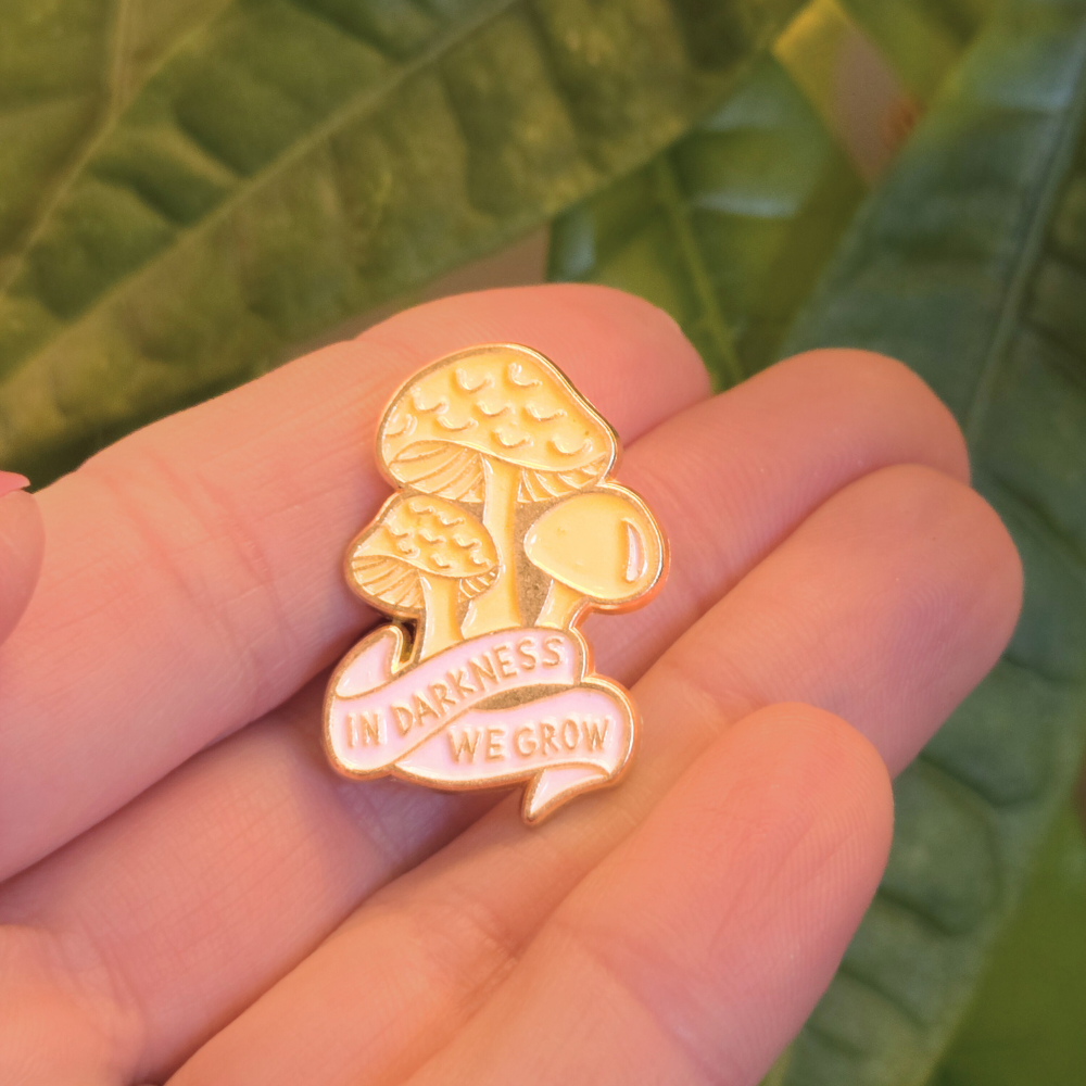 In Darkness We Grow | Collectible Pin - Velora