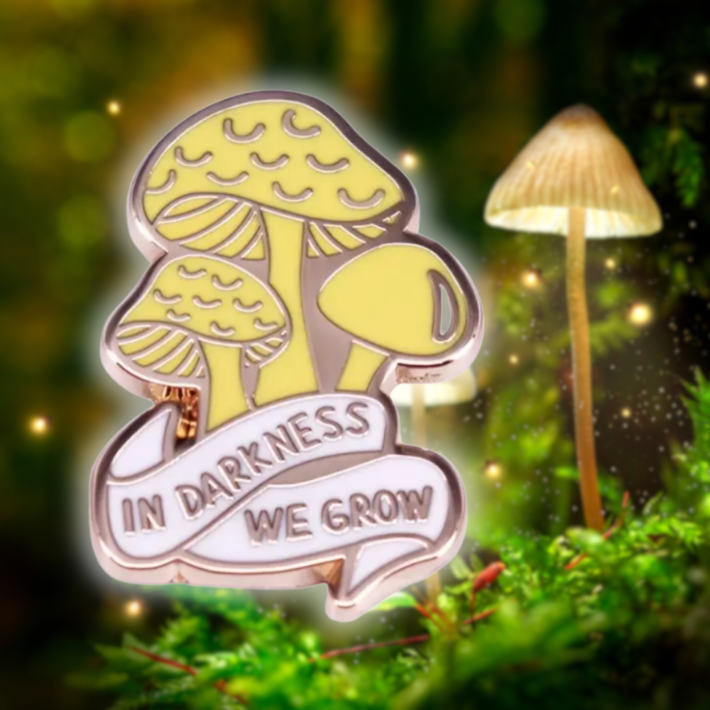 In Darkness We Grow | Collectible Pin - Velora