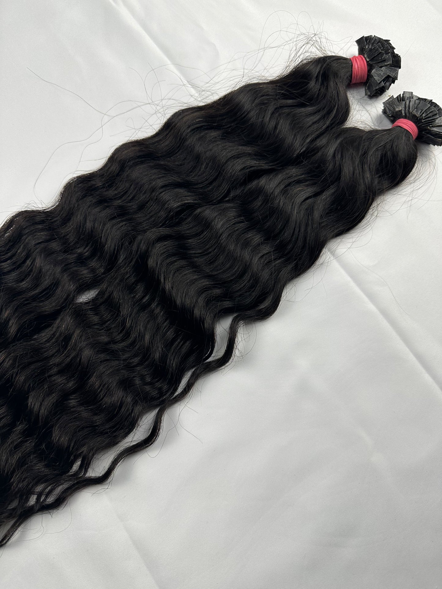 Indian Virgin Loose Curly Flat Tips - Velora Luxury Fashion