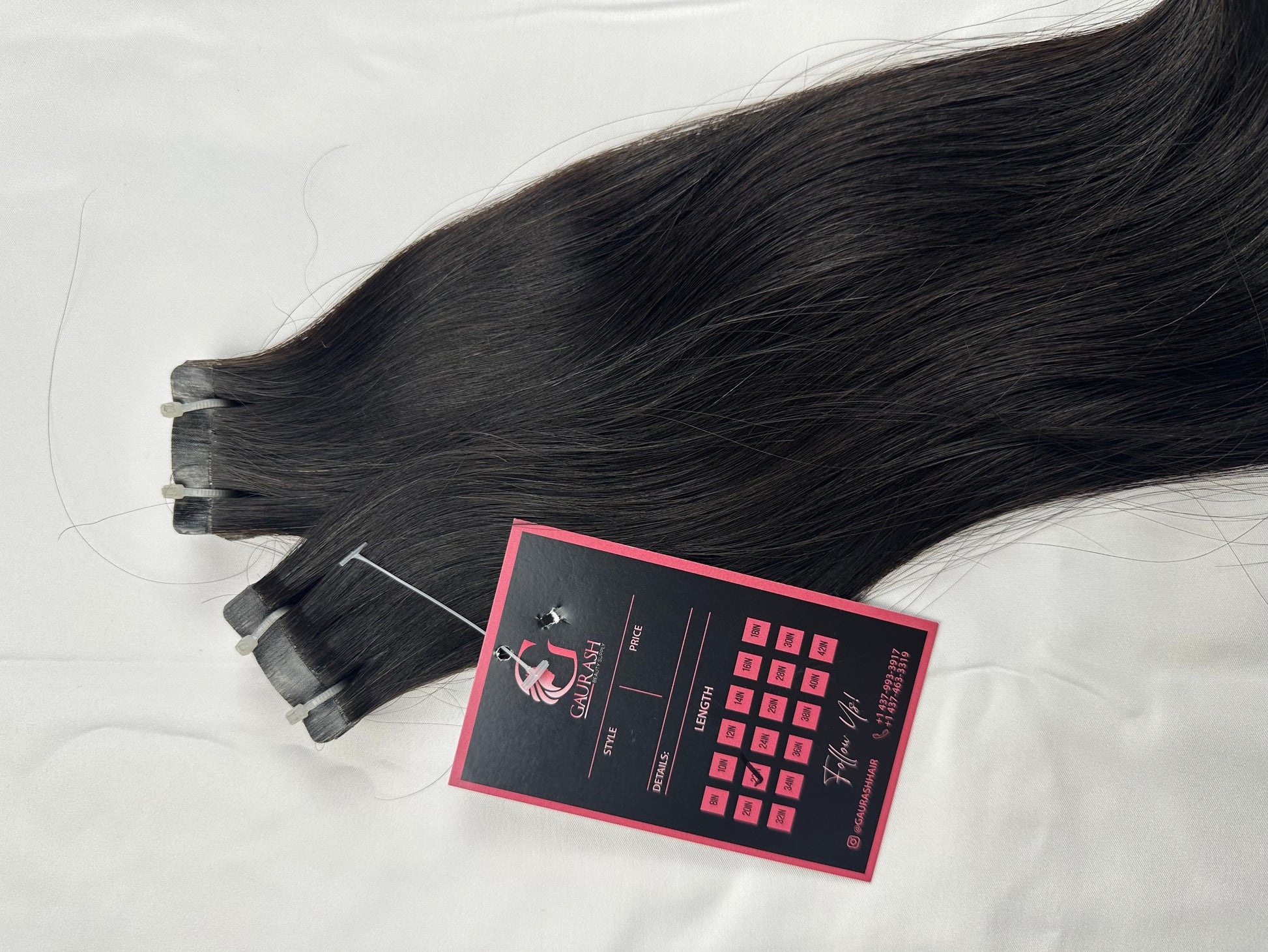 Indian Virgin Straight Tape In Hair - Velora Luxury Fashion
