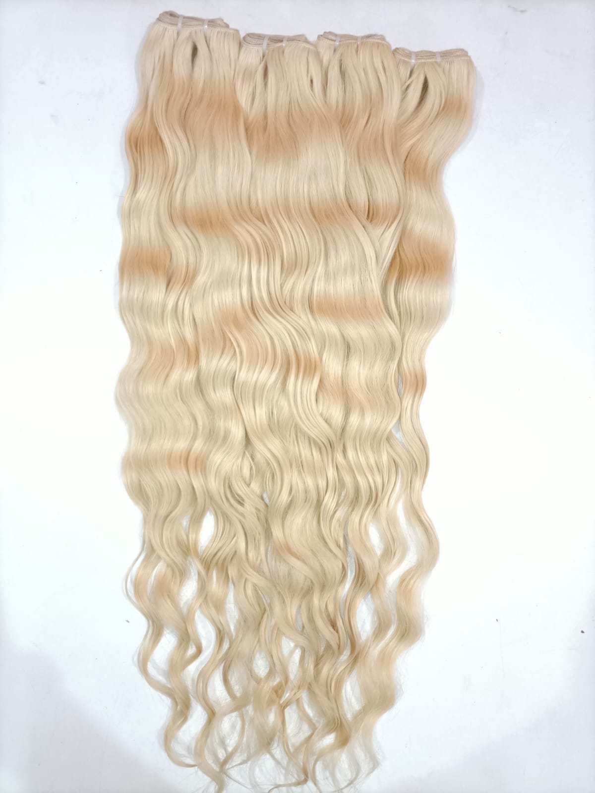 Indian raw 613 blonde wefted hair - Velora Luxury Fashion