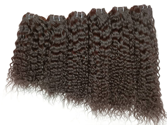 Indian virgin deep curly bundles - Velora Luxury Fashion