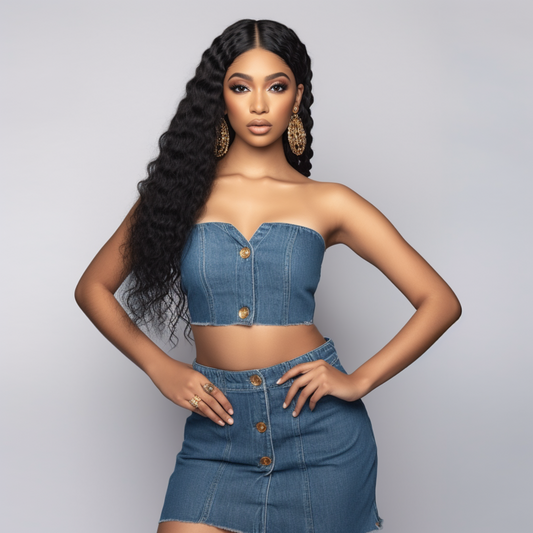 Indian virgin deep curly bundles - Velora Luxury Fashion