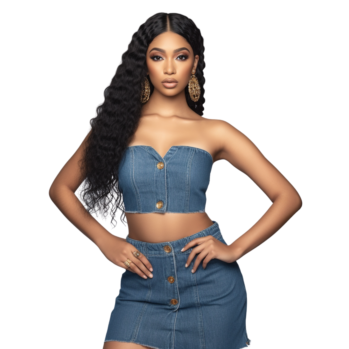 Indian virgin deep curly bundles - Velora Luxury Fashion