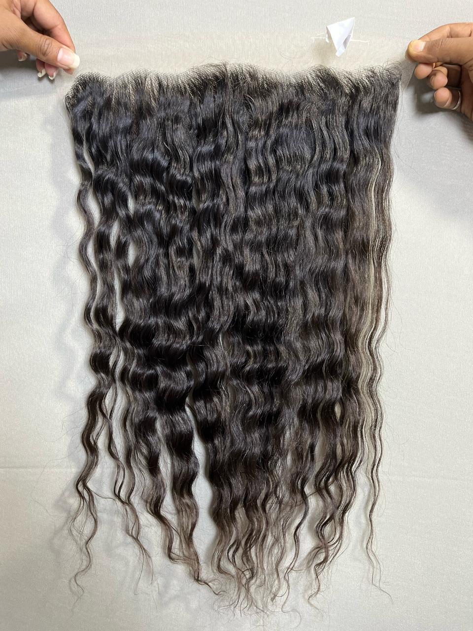 Indian virgin hair frontal - Velora Luxury Fashion