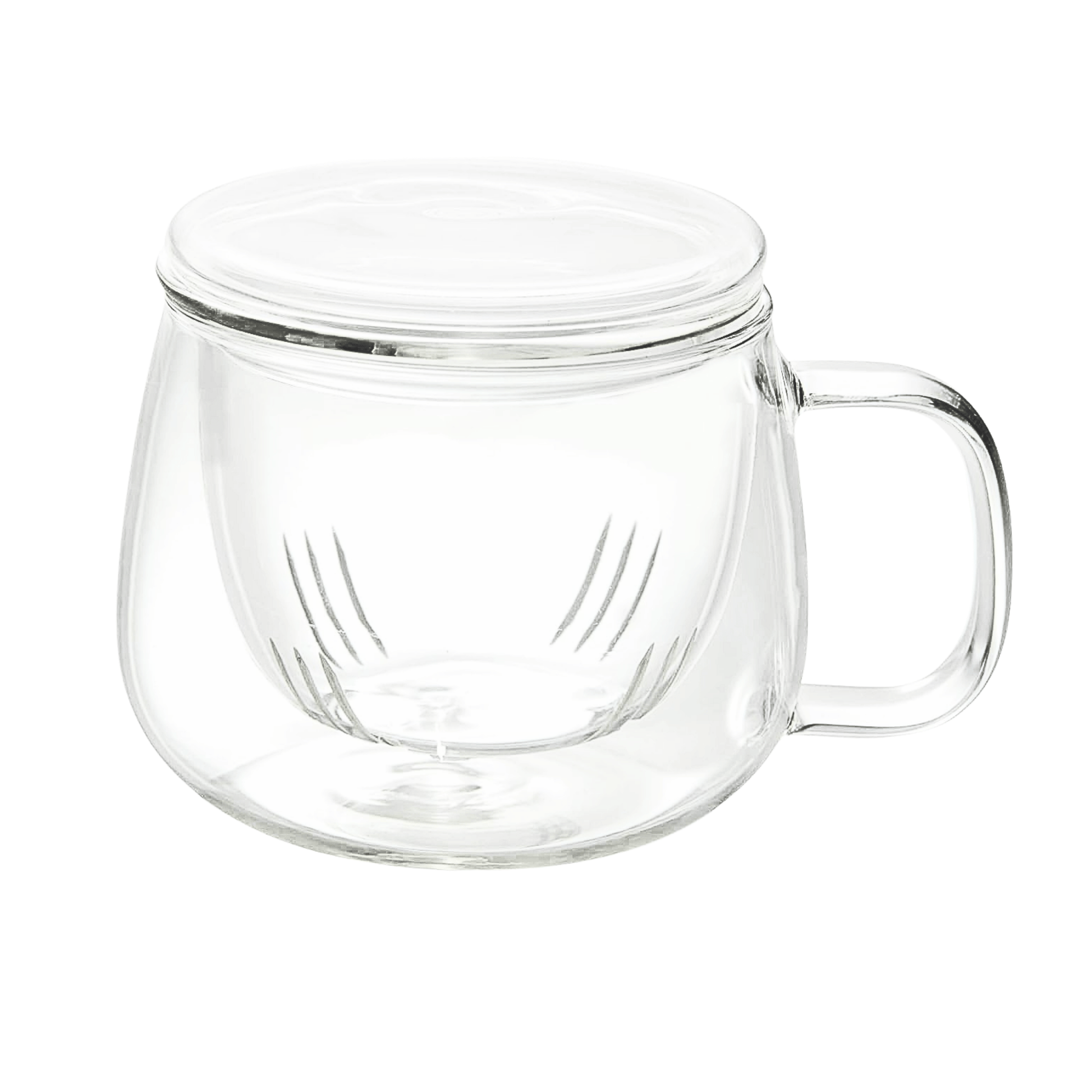 Infusion Glass Tea Cup with Infuser for Loose Tea - Velora Luxury Fashion