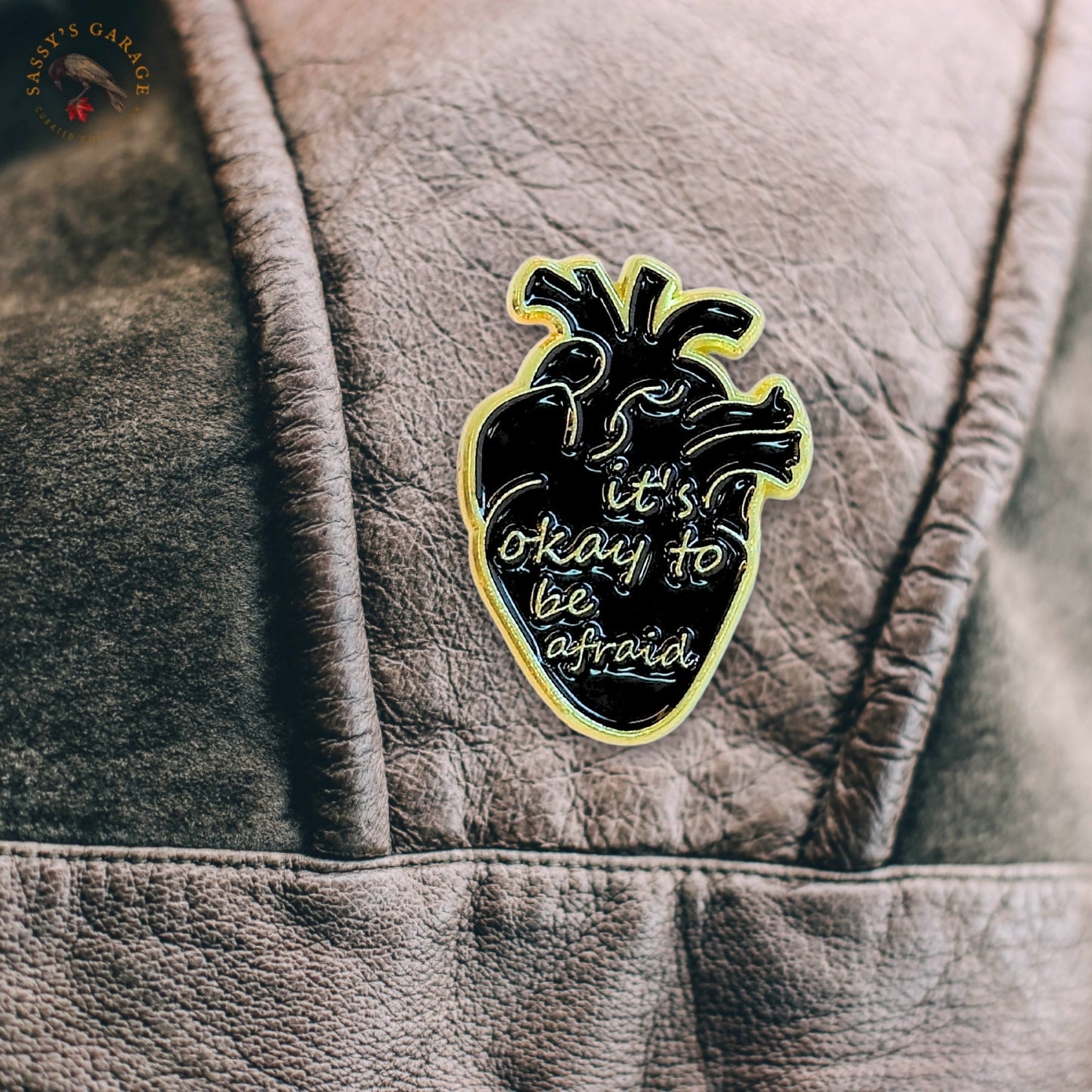 It's Okay To Be Afraid | Collectible Pin - Velora
