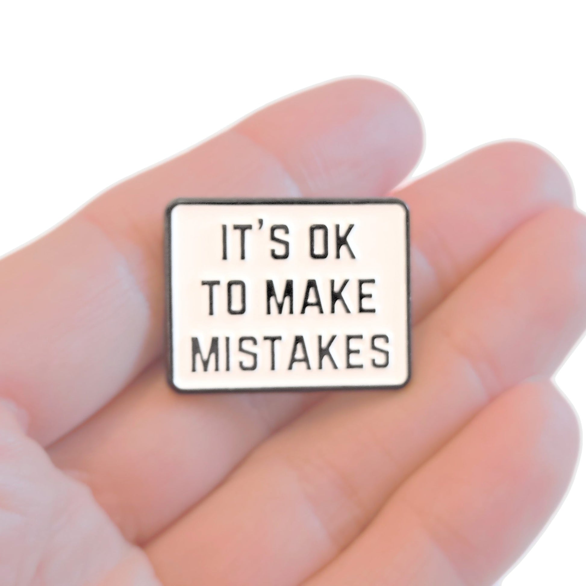 It's Ok To Make Mistakes | Collectible Pin - Velora