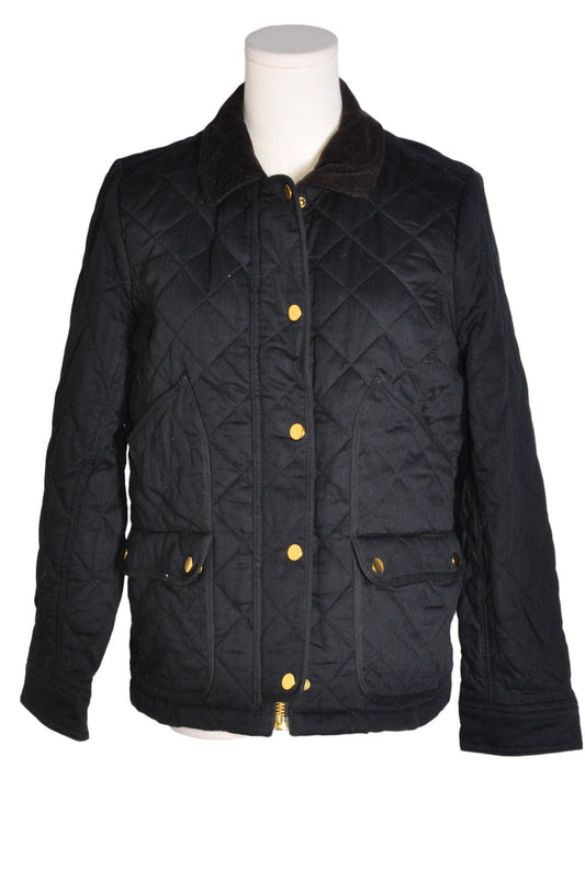 J. CREW Women Coats Regular fit in Black - S - Velora Luxury Fashion