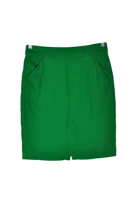 J. CREW Women Pencil Skirts Regular fit in Green - 10 - Velora Luxury Fashion