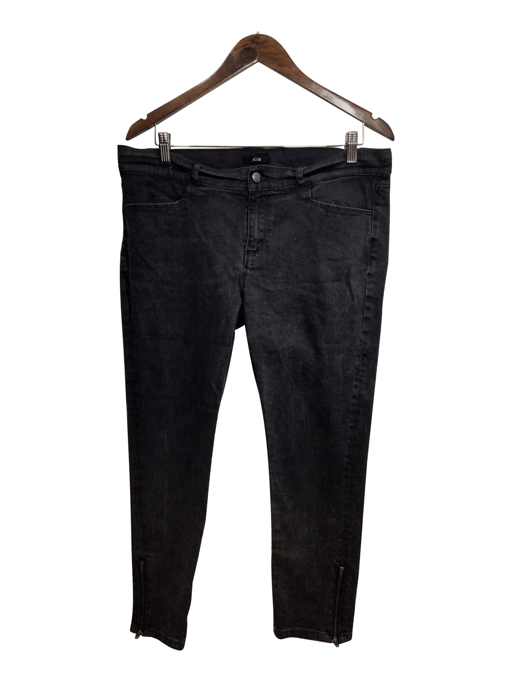 JACOB Regular fit Straight-legged Jean in Black - 32 - Velora