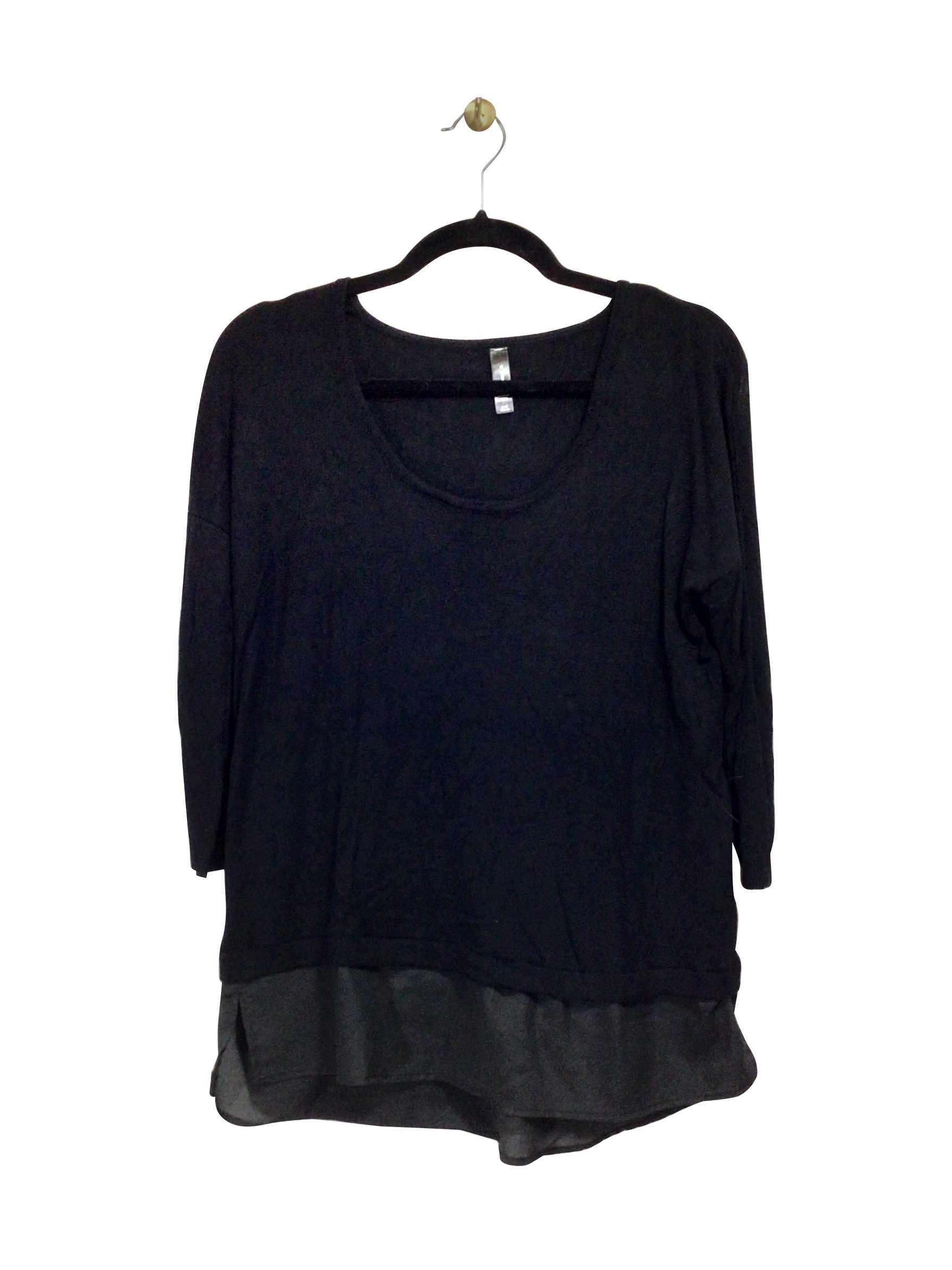 JESS Regular fit Blouse in Black  -  S - Velora Luxury Fashion