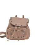 JIMMY CHOO Vintage Stella Star Studs Leather Backpack Pink Beige 7492K - Velora Luxury Fashion