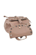 JIMMY CHOO Vintage Stella Star Studs Leather Backpack Pink Beige 7492K - Velora Luxury Fashion